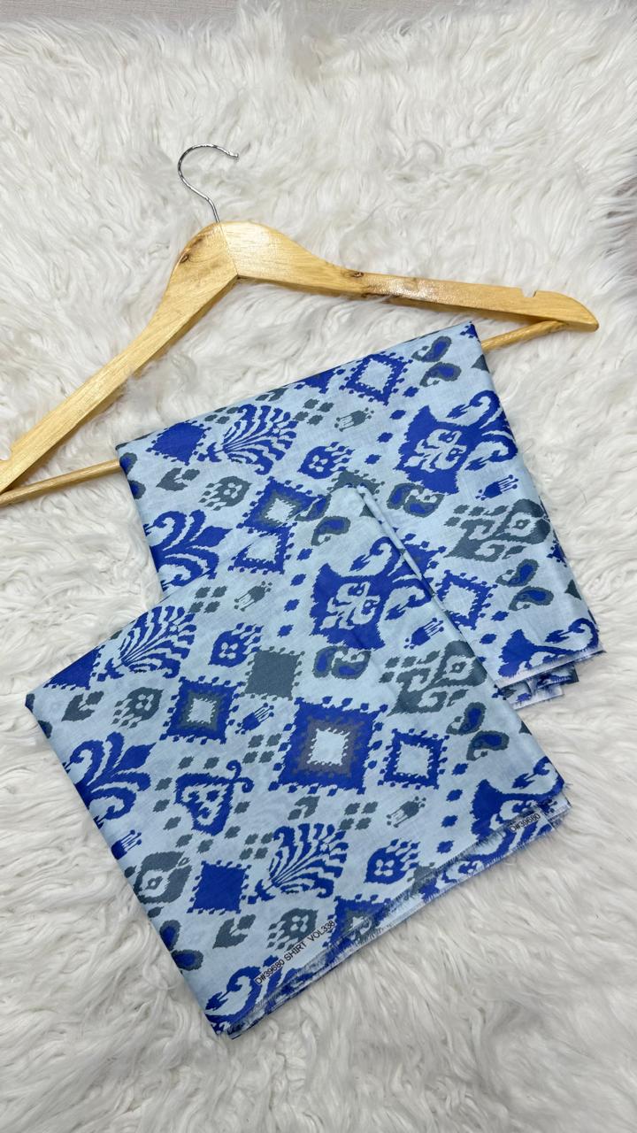 2Pc Lawn Allover Suit #39680