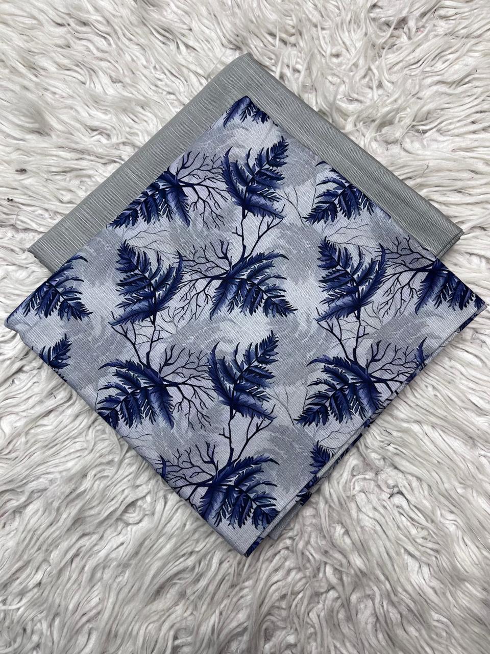 2Pc Kameez & Trouser Slub Khaddar Suit Vol-0137