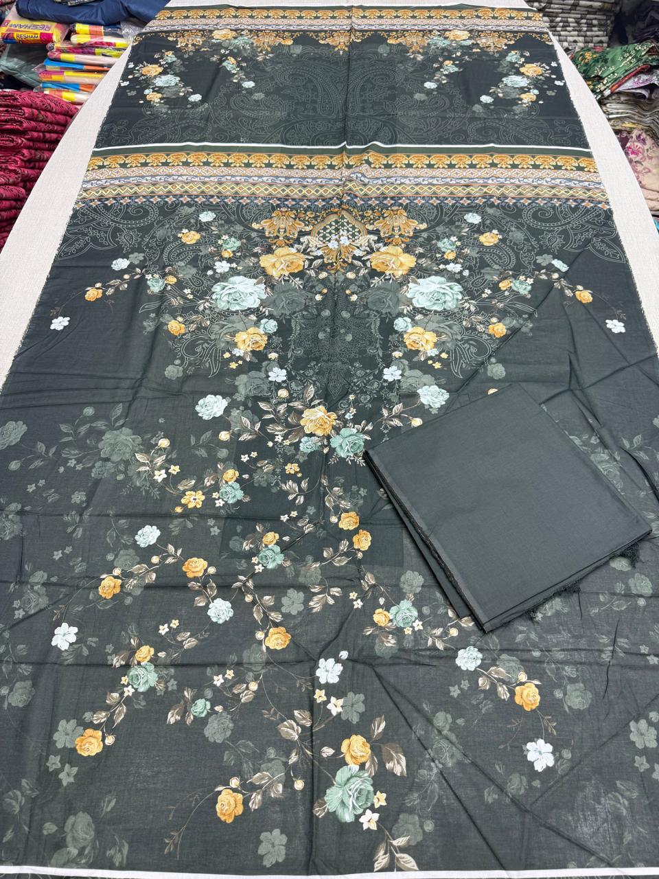 Firdous - Printed - Lawn - 3pc- D164 (1)
