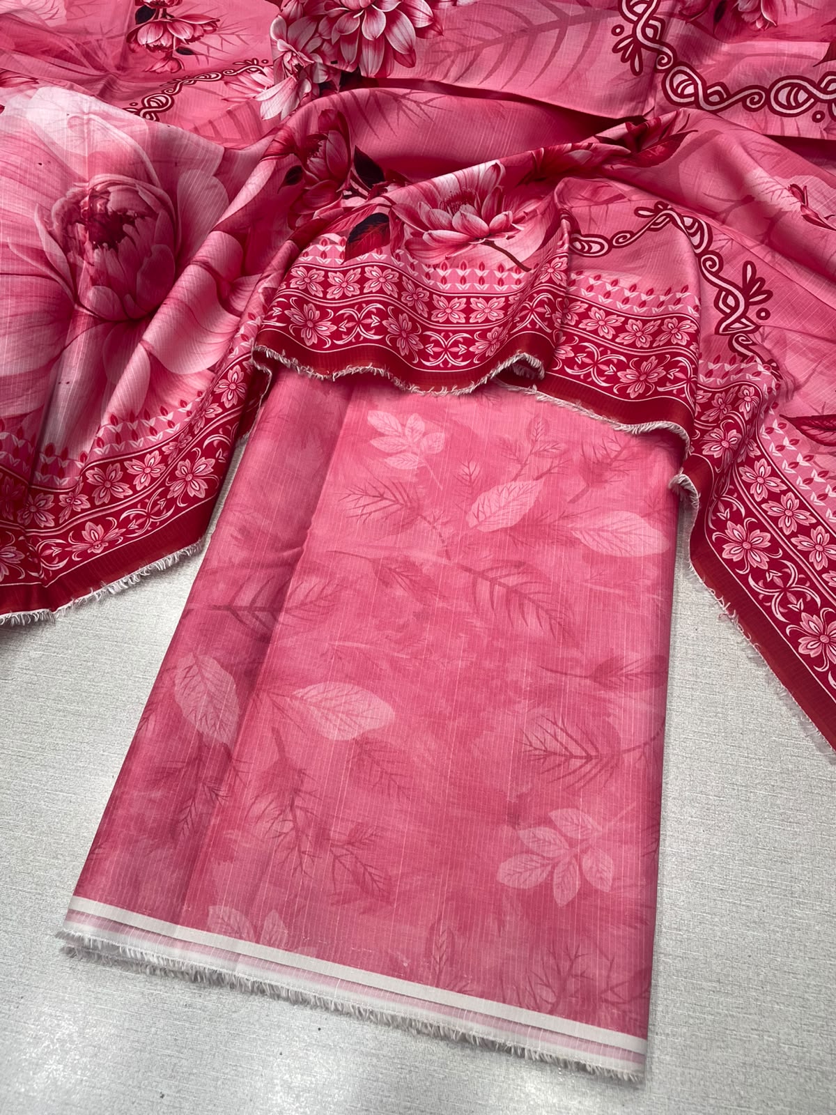 2Pc Staple Viscose Kameez & Dupatta 64