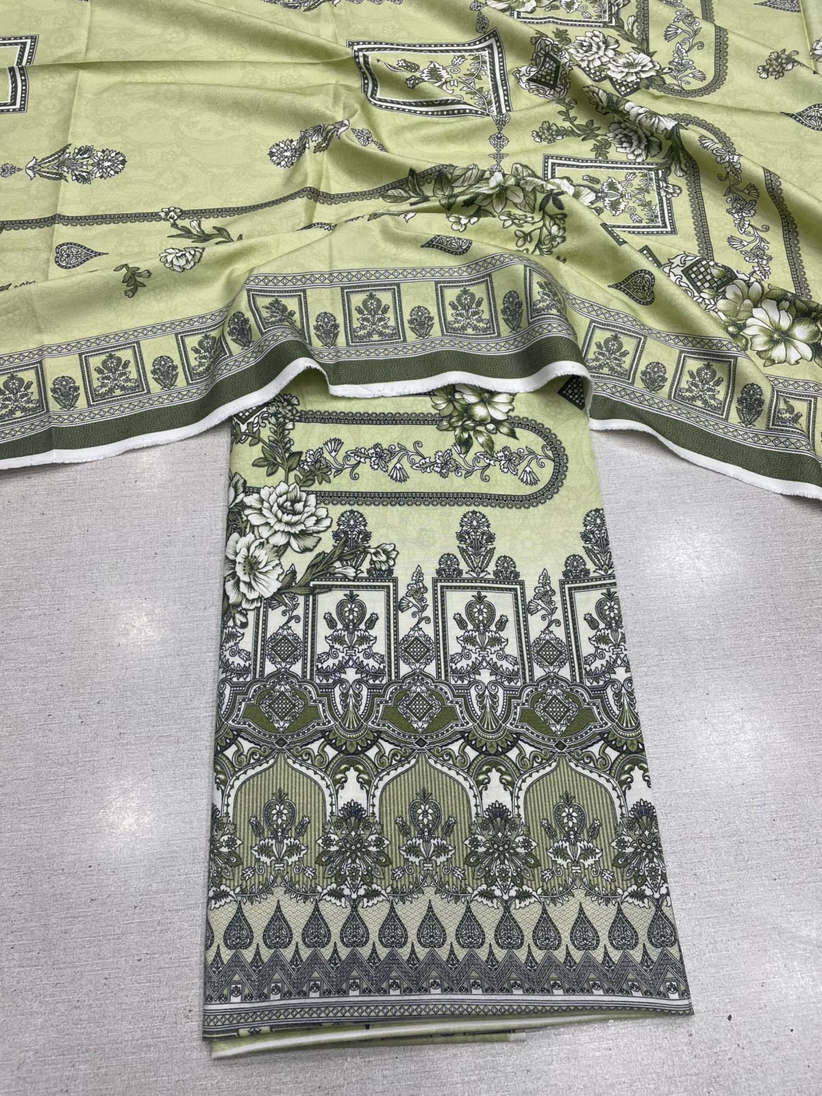 2Pc Dhanak Kameez & Dupatta Unstitched 73