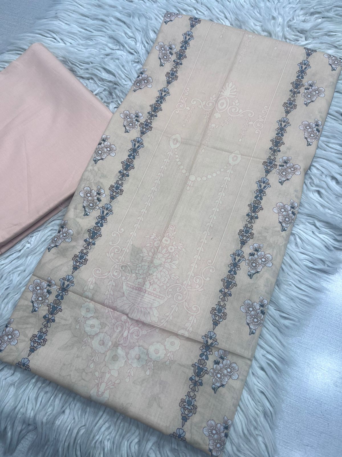 2Pc Kameez & Plain Trouser Vol-0027