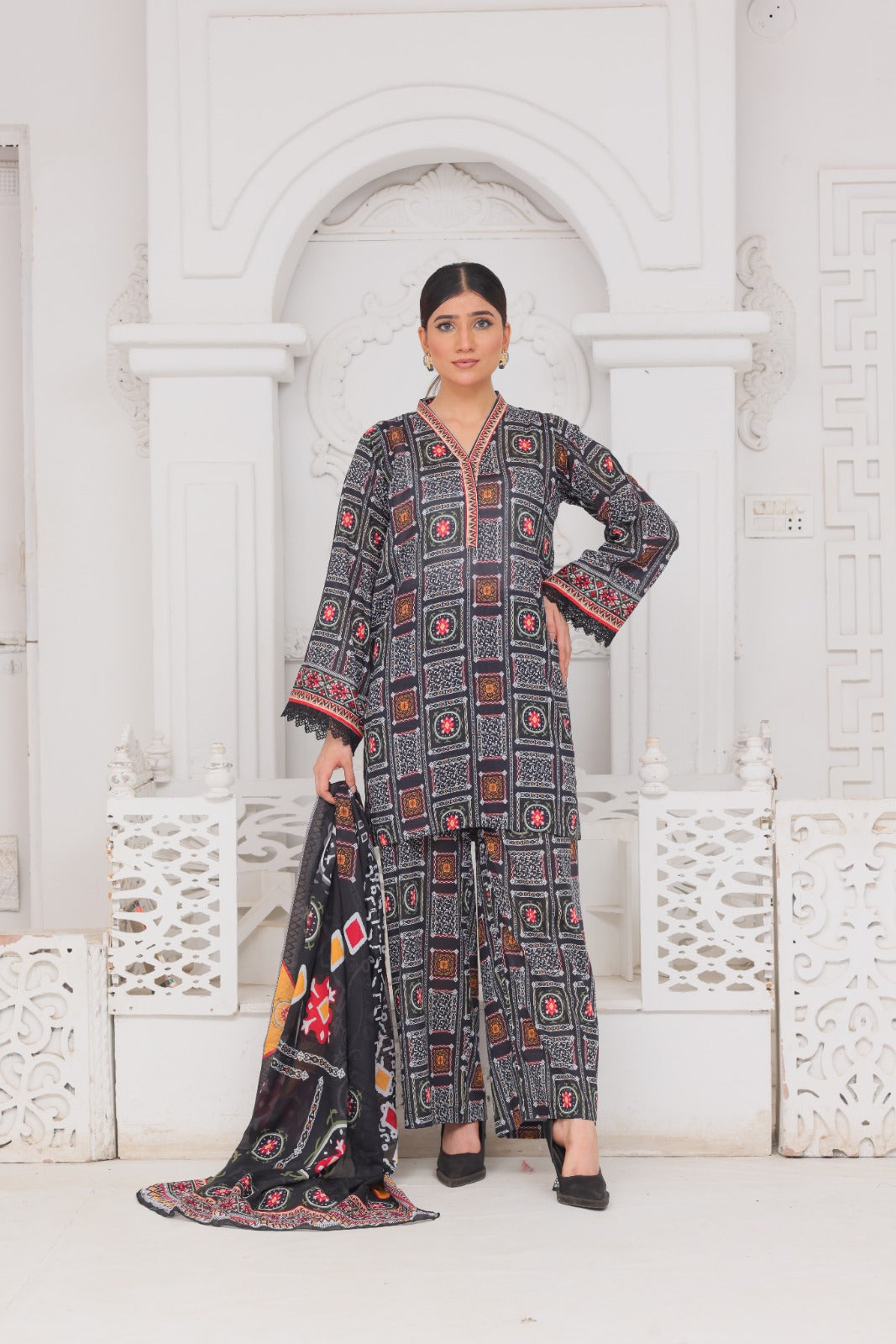 3 Peice Supima Lawn - #39657