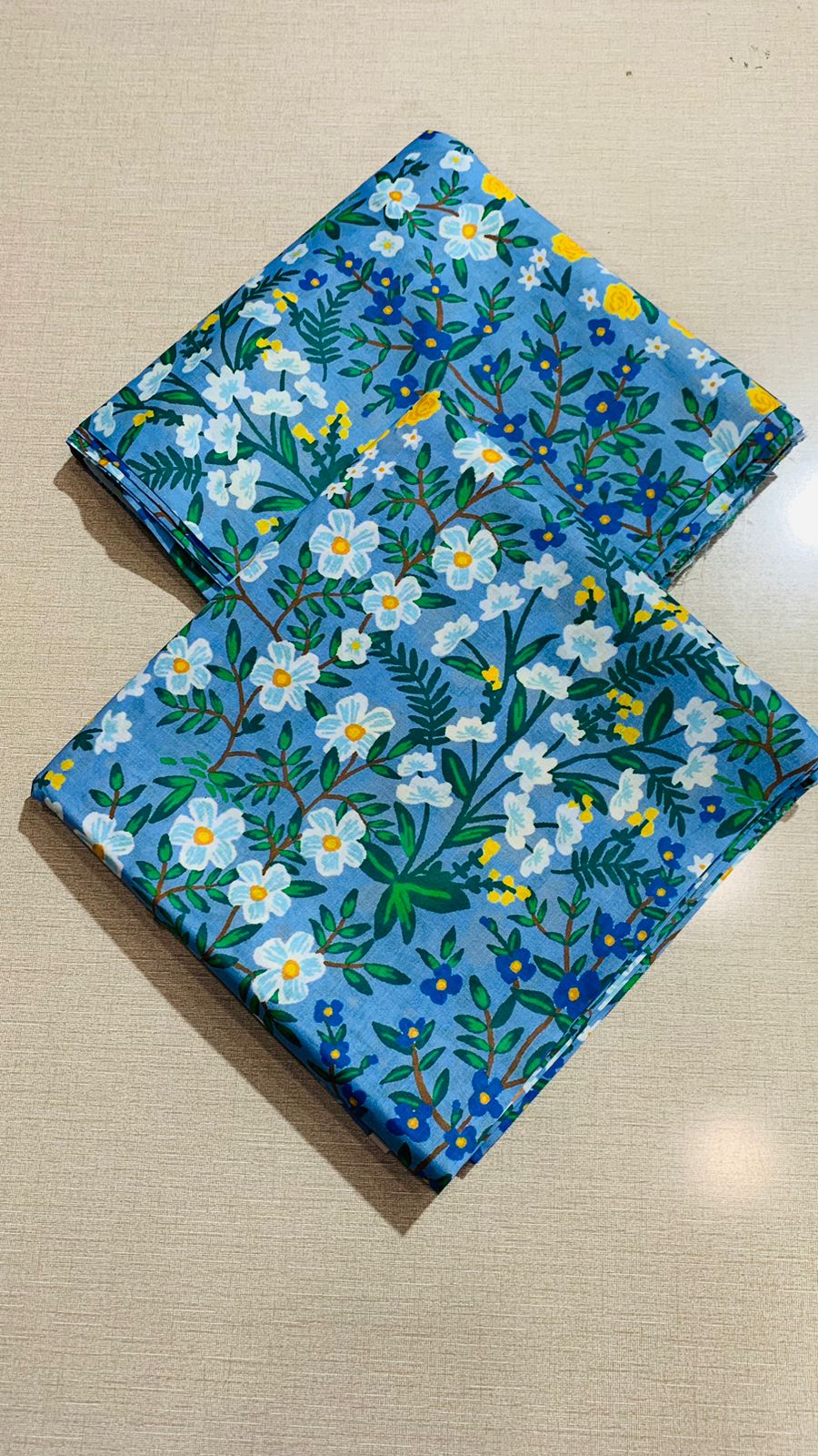 2Pc Lawn Allover Unstitched Suit