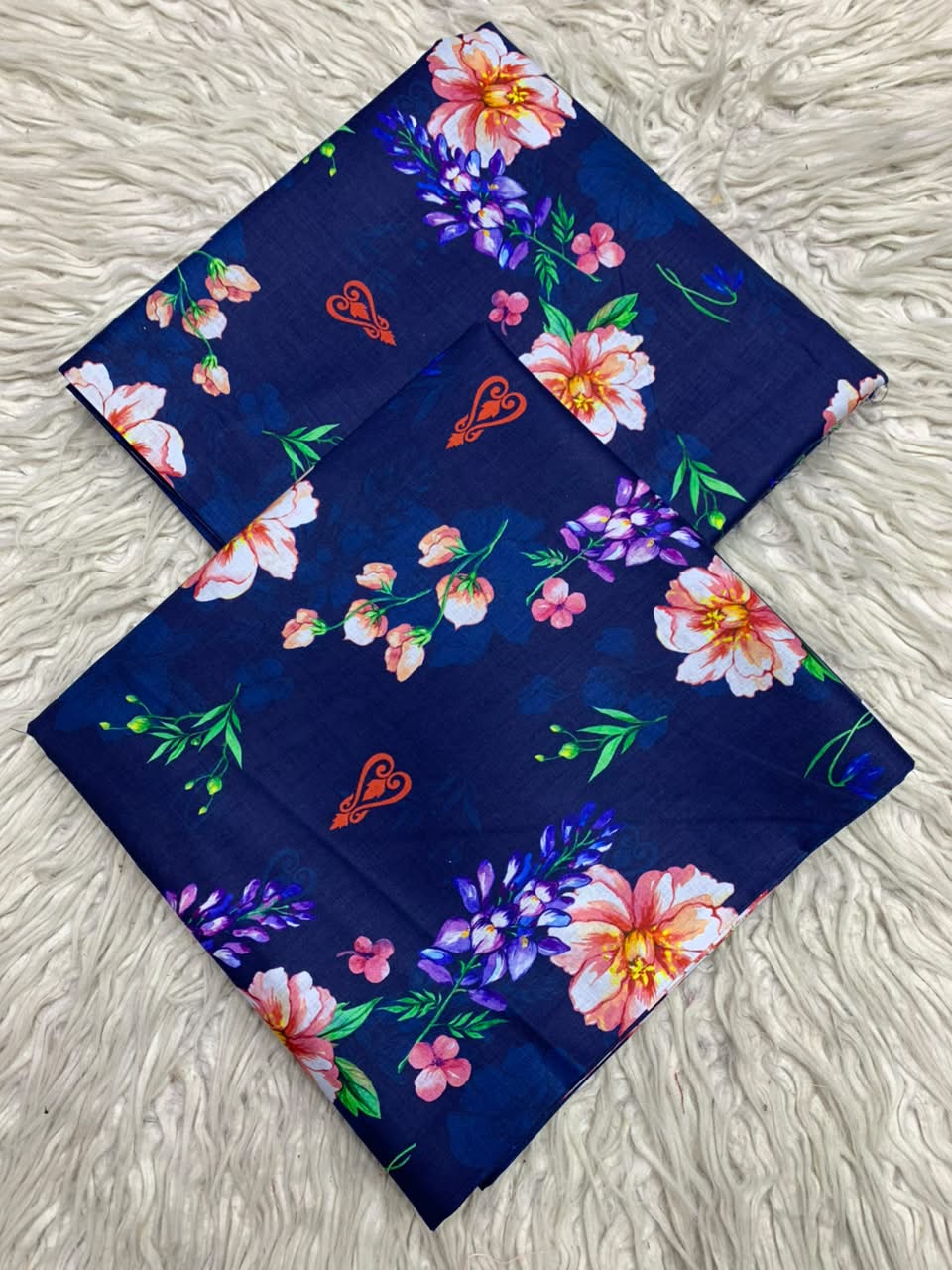 2Pc Same Printed Lawn 572