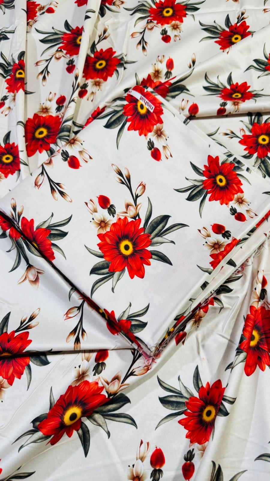 2 PC Linen Allover Unstitched Suit D-31926