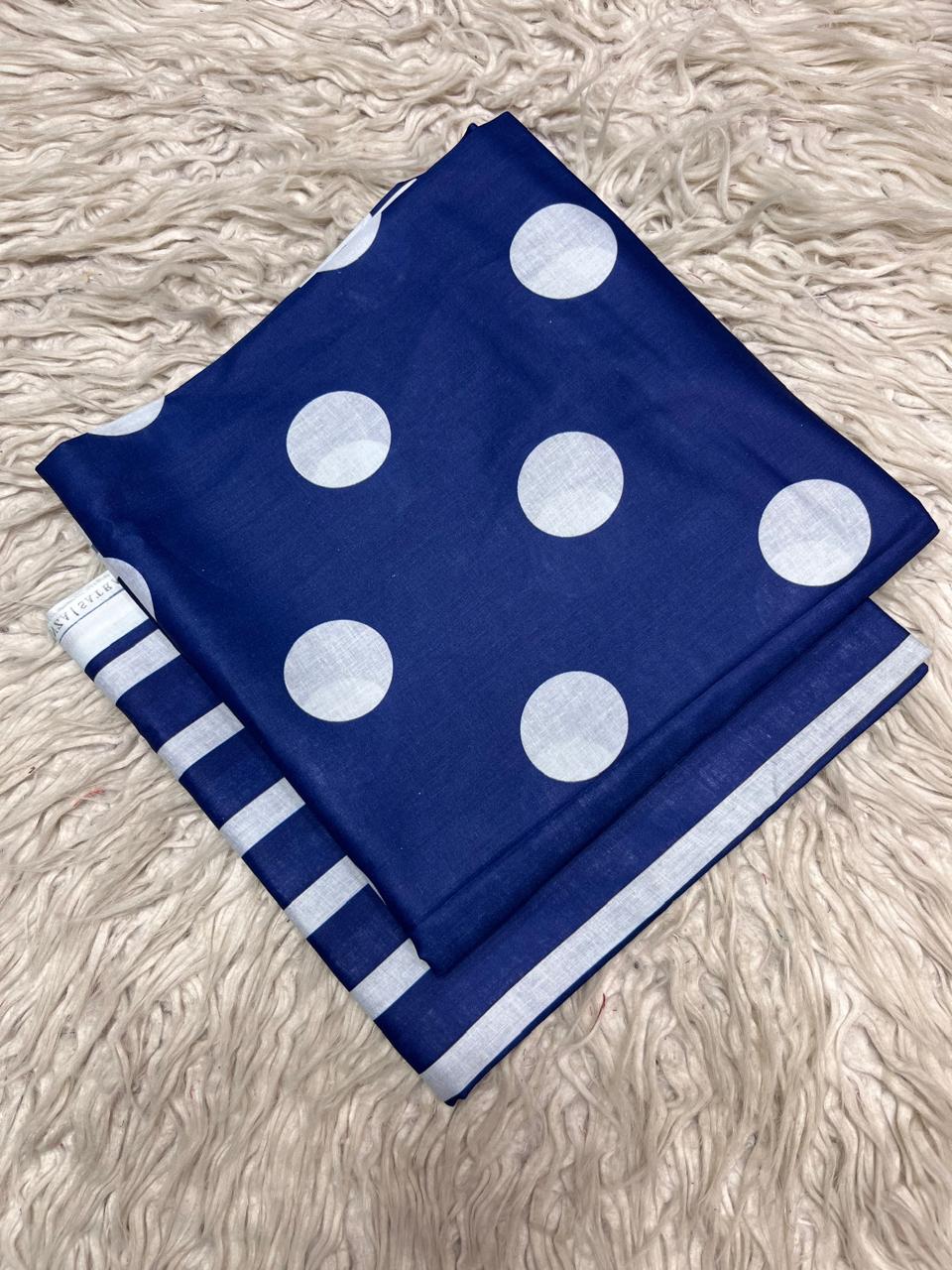 2Pc Bonanza Lawn Polka Dots Kameez & Trouser Printed Suit 1080