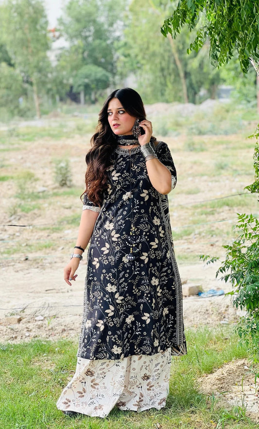 3Pc Supima Lawn Suit  - #41065