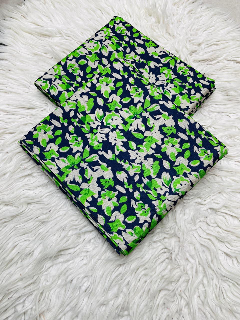 2 PC Slub Khaddar Allover Unstitched Suit Vol-0097