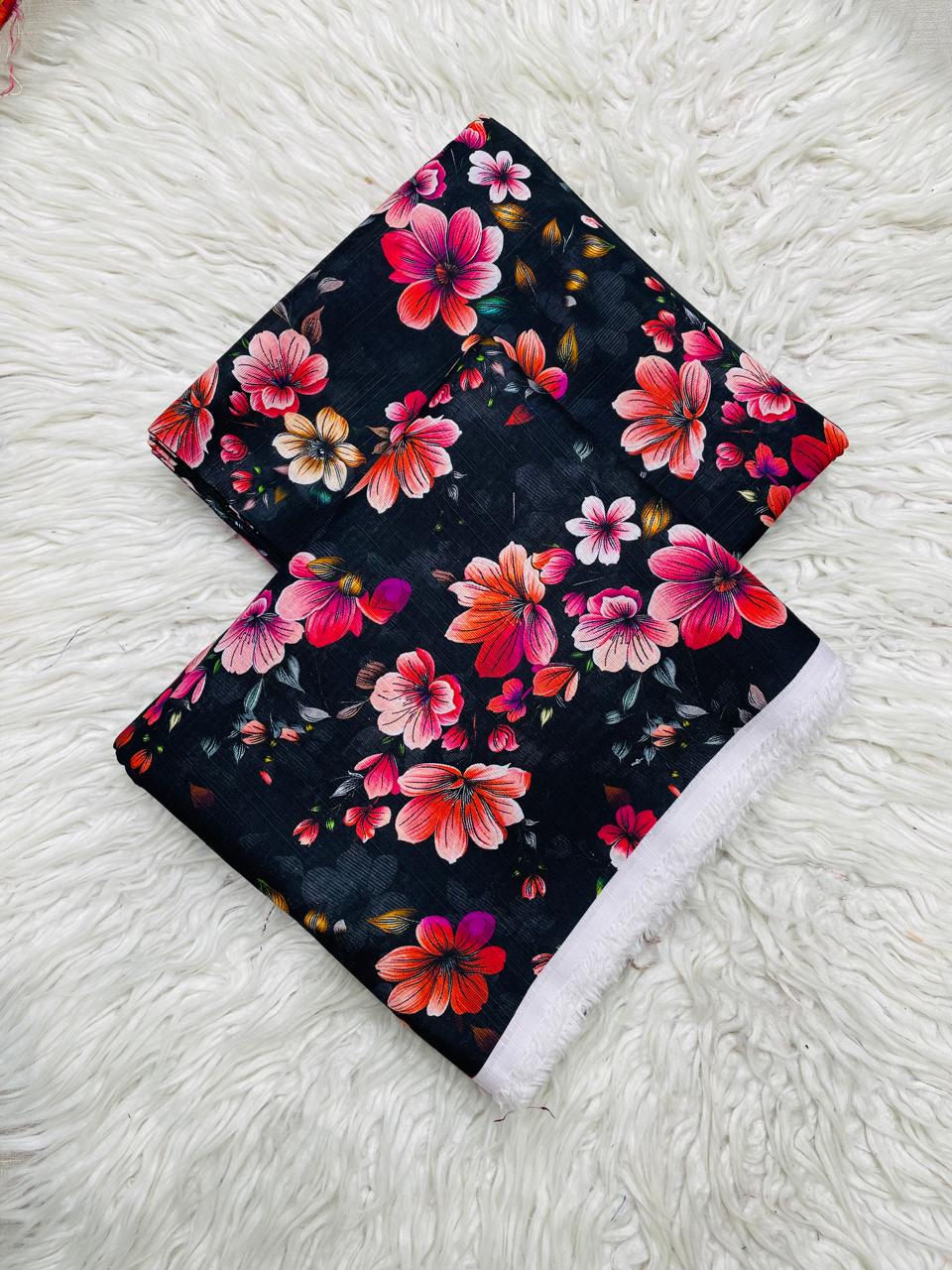 2 PC Slub Khaddar Allover Suit Vol-0108