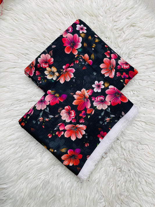 2 PC Slub Khaddar Allover Suit Vol-0108