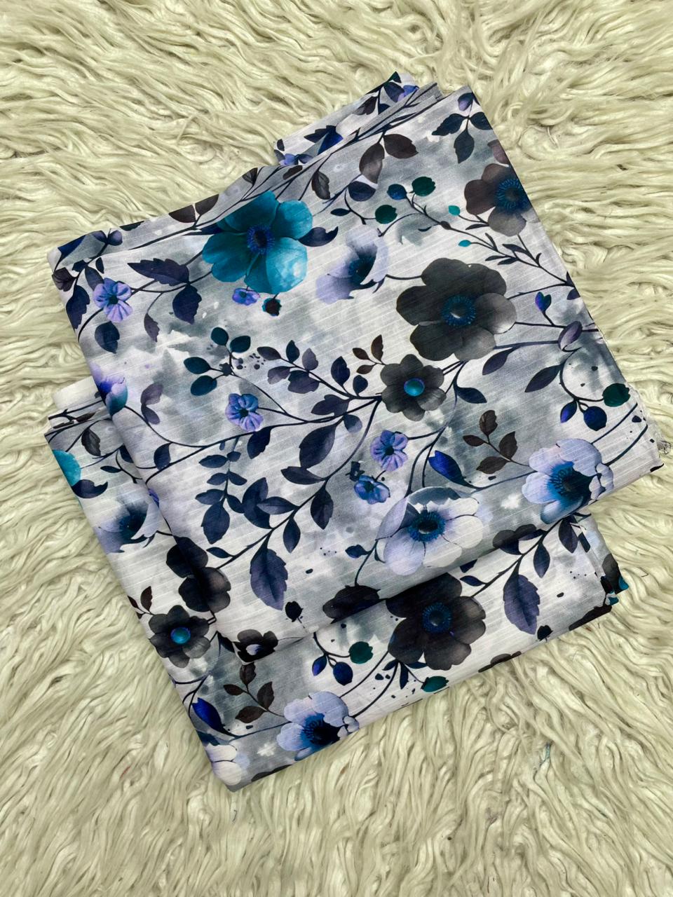 2Pc Lawn Bana Dora Digital Printed Suit 495