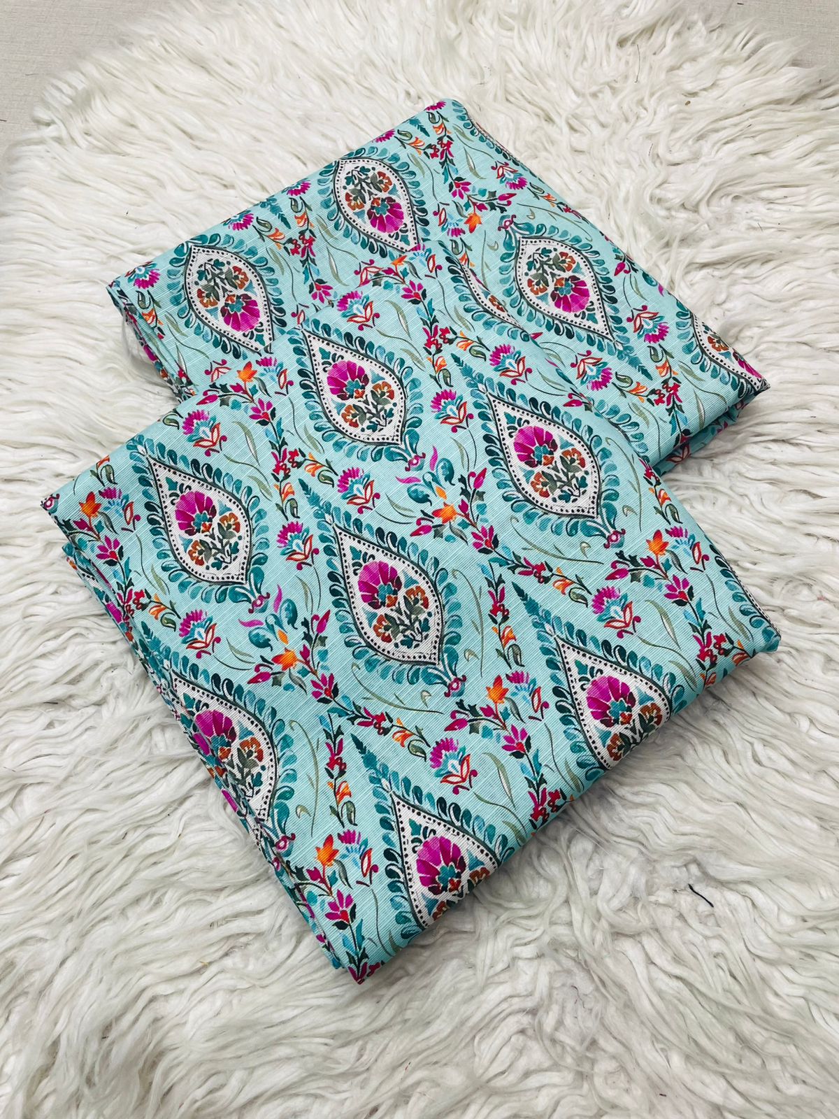 2 PC Slub Khaddar Allover Suit Vol-0117