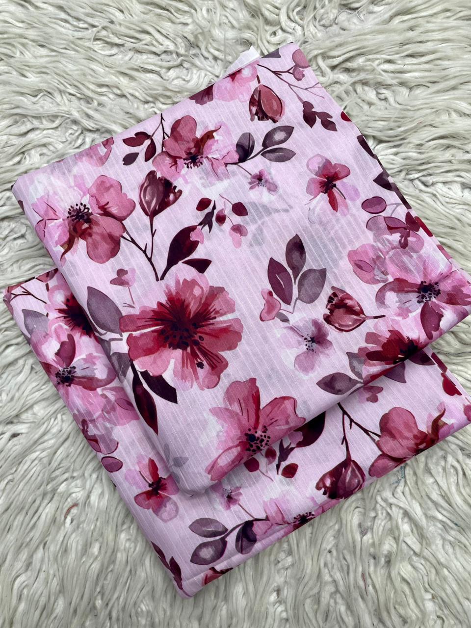 2Pc Lawn Bana Dora Digital Printed Suit Vol-21