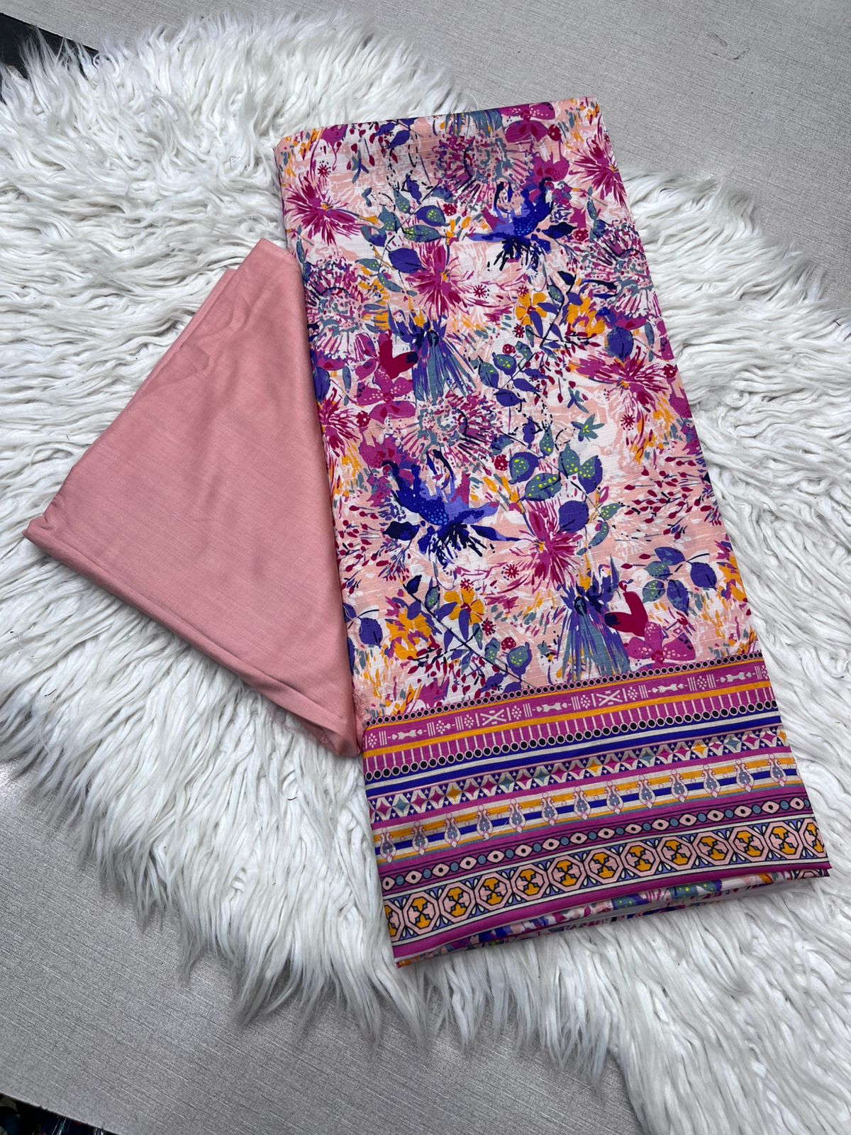 2Pc Linen Bana Doria VOL - 0069
