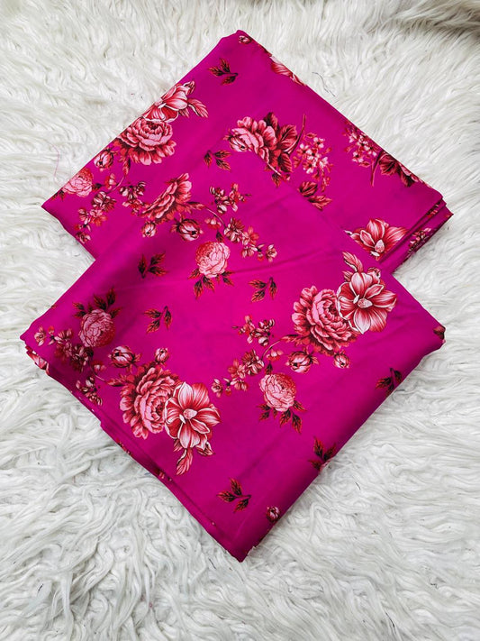 2 PC VISCOSE ALLOVER UNSTITCHED SUIT D-43496