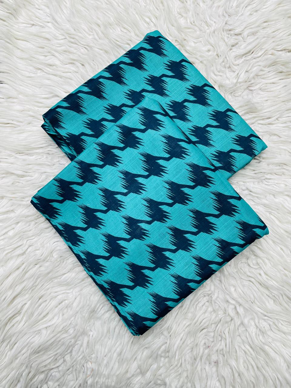 2 PC Slub Khaddar Allover Unstitched Suit Vol-0097