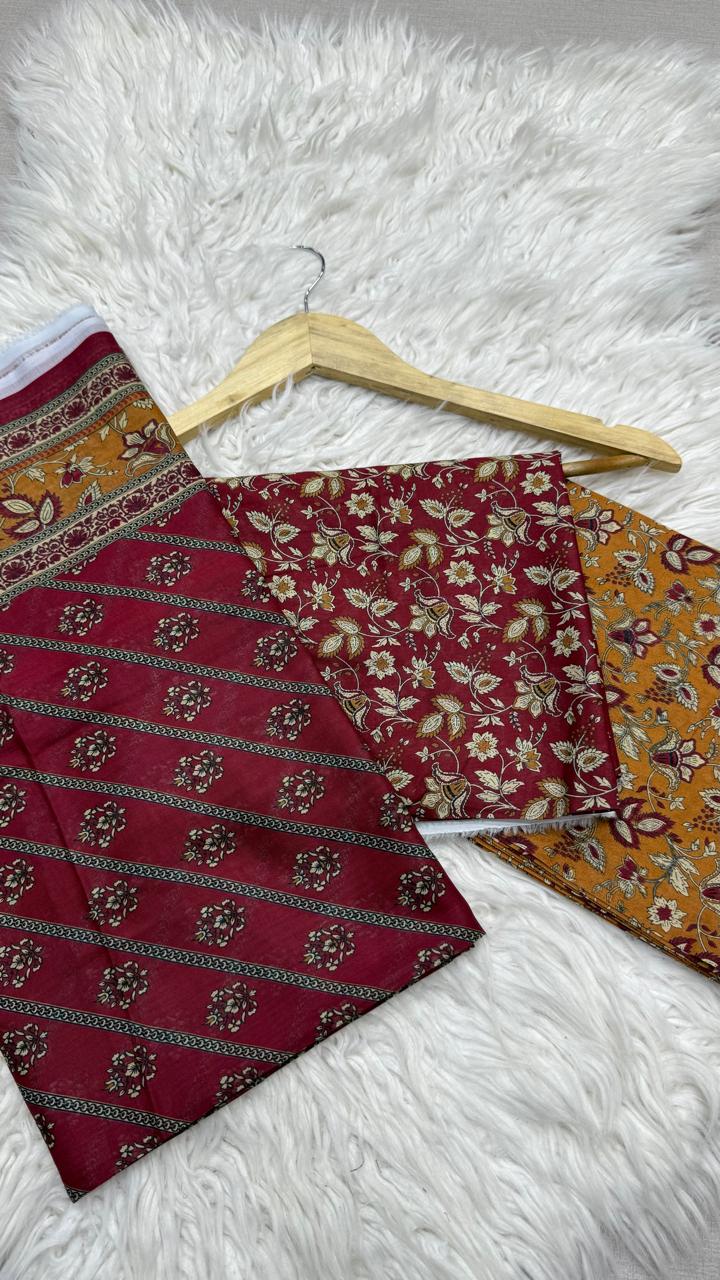 3 Peice Supima Lawn - #40502