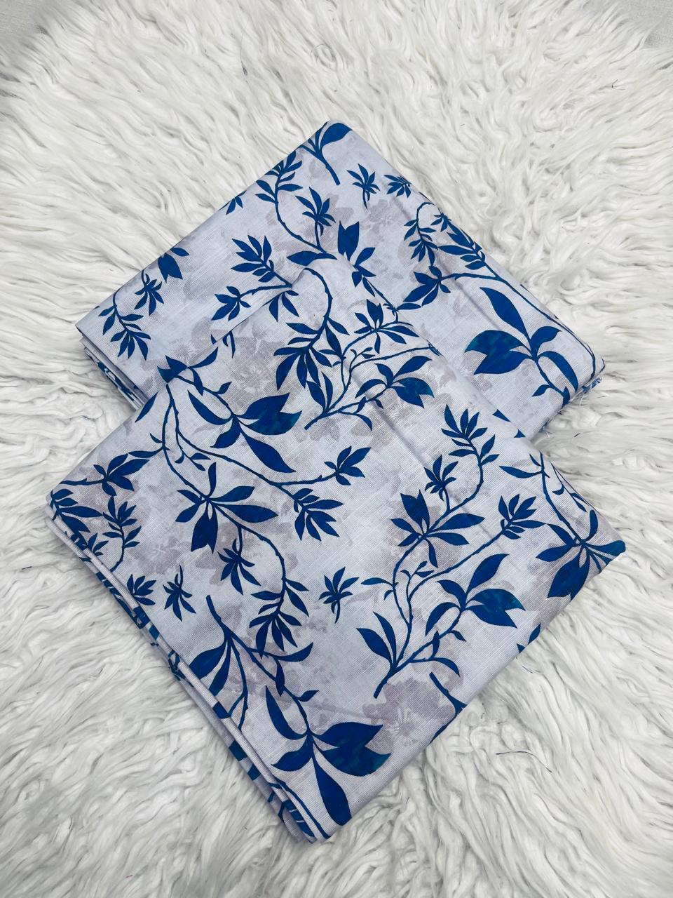 2Pc Slub Khaddar Allover Suit Vol-0129