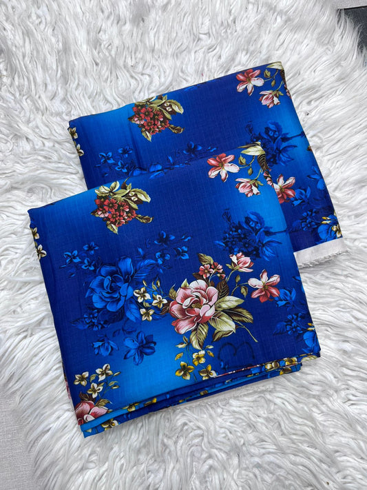 2Pc BanaDora Linen Allover Suit - 404