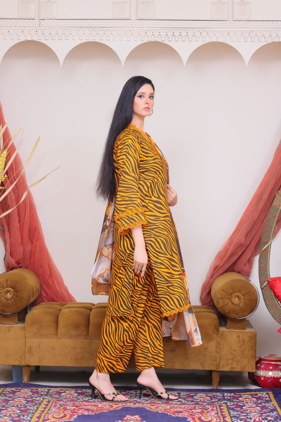 3Pc Supima Lawn Suit - #41061