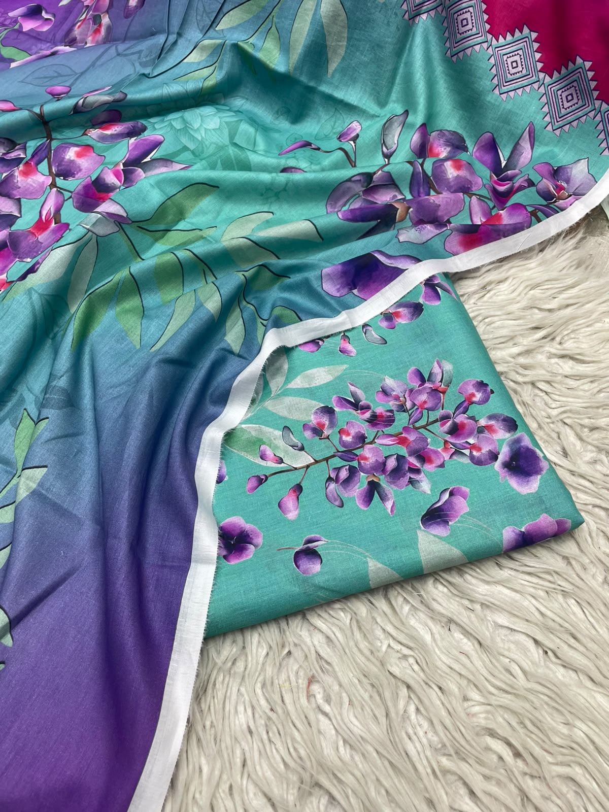 3Pc Same Digital Printed Lawn Suit 489