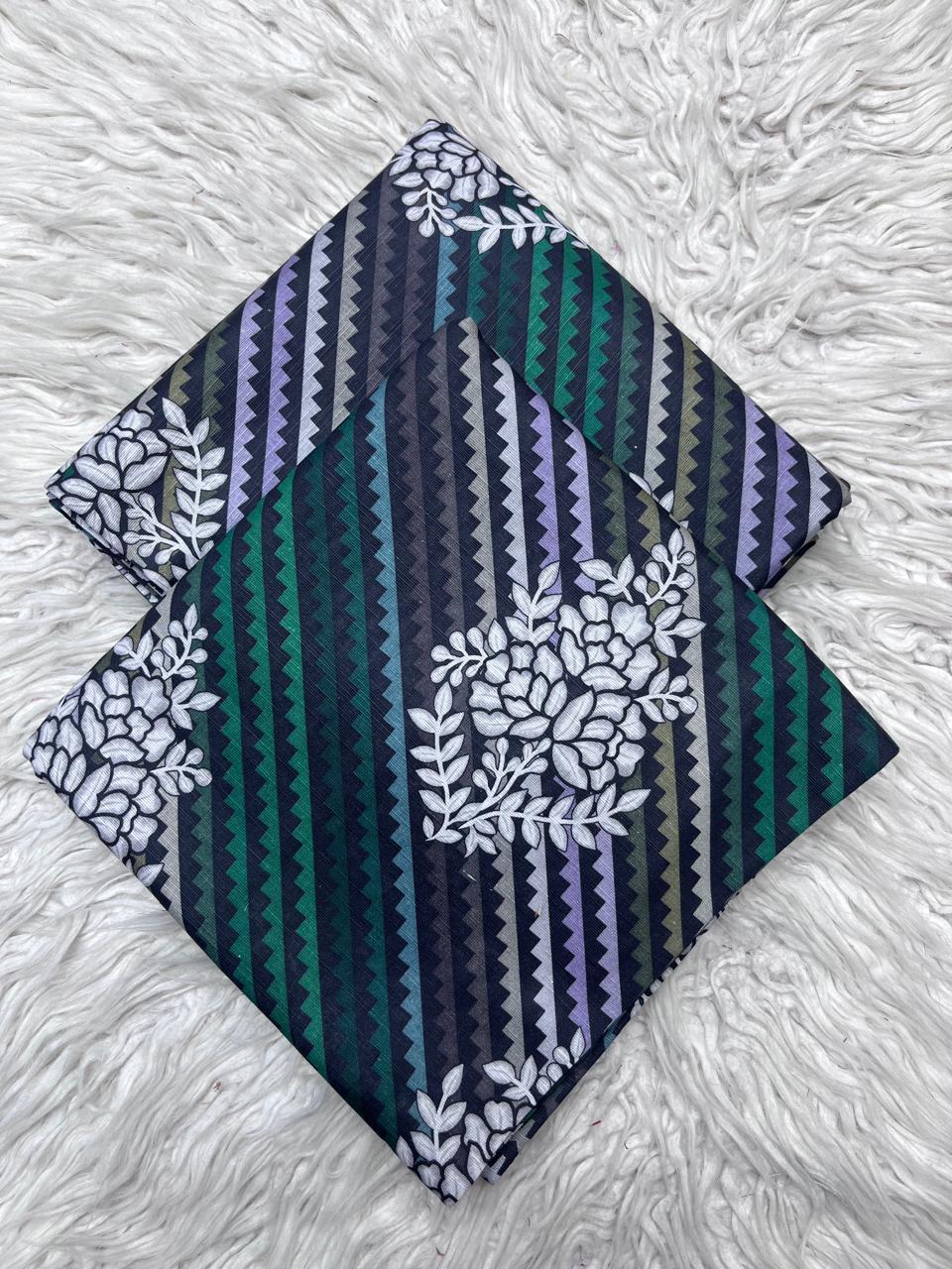 2Pc Maria.B Slub Khaddar Suit Vol-3188