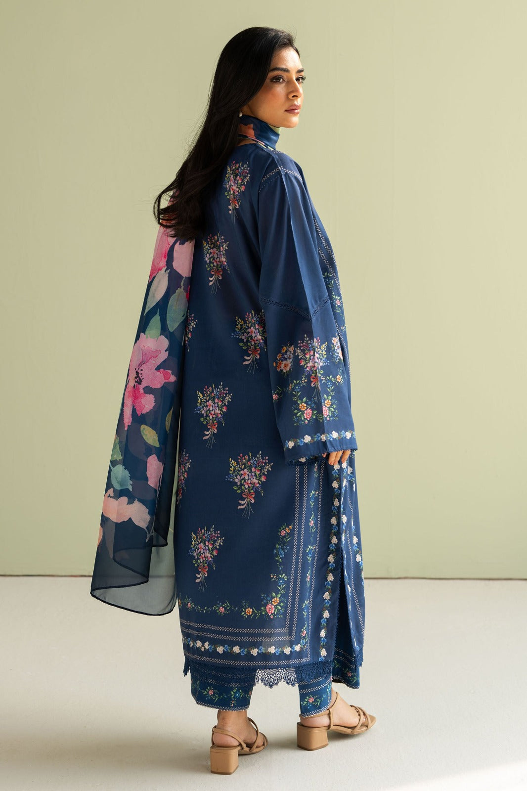 3 Peice Supima Lawn - Opulence - #355