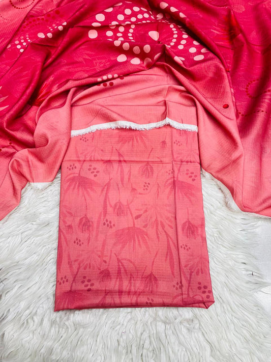 2 PC LINEN BANA DORA AL KARAM KAMEEZ & DUPATTA VOL-3169