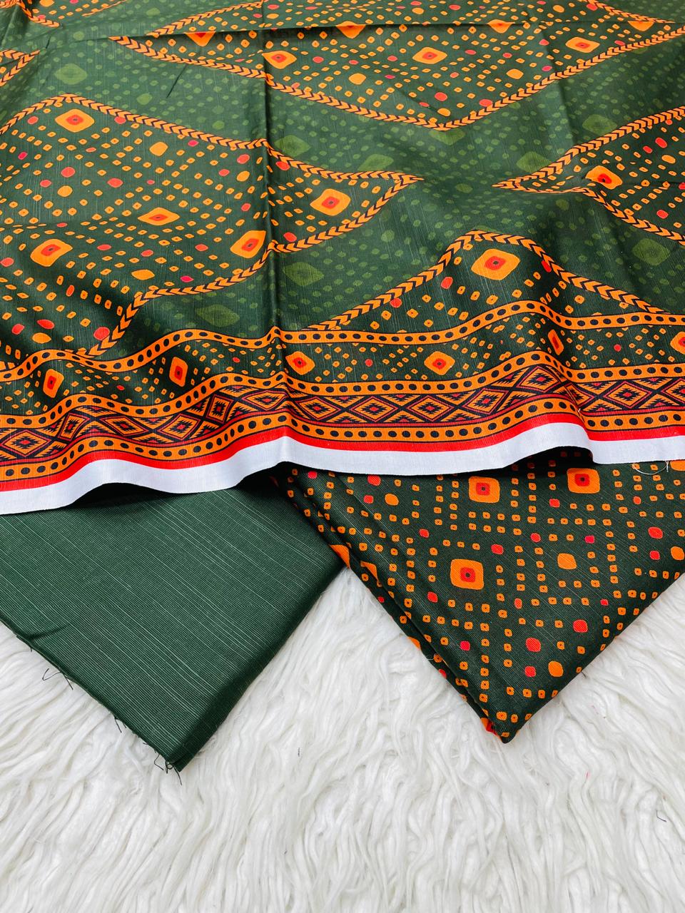 3 PC Slub Khaddar Suit Vol-0103