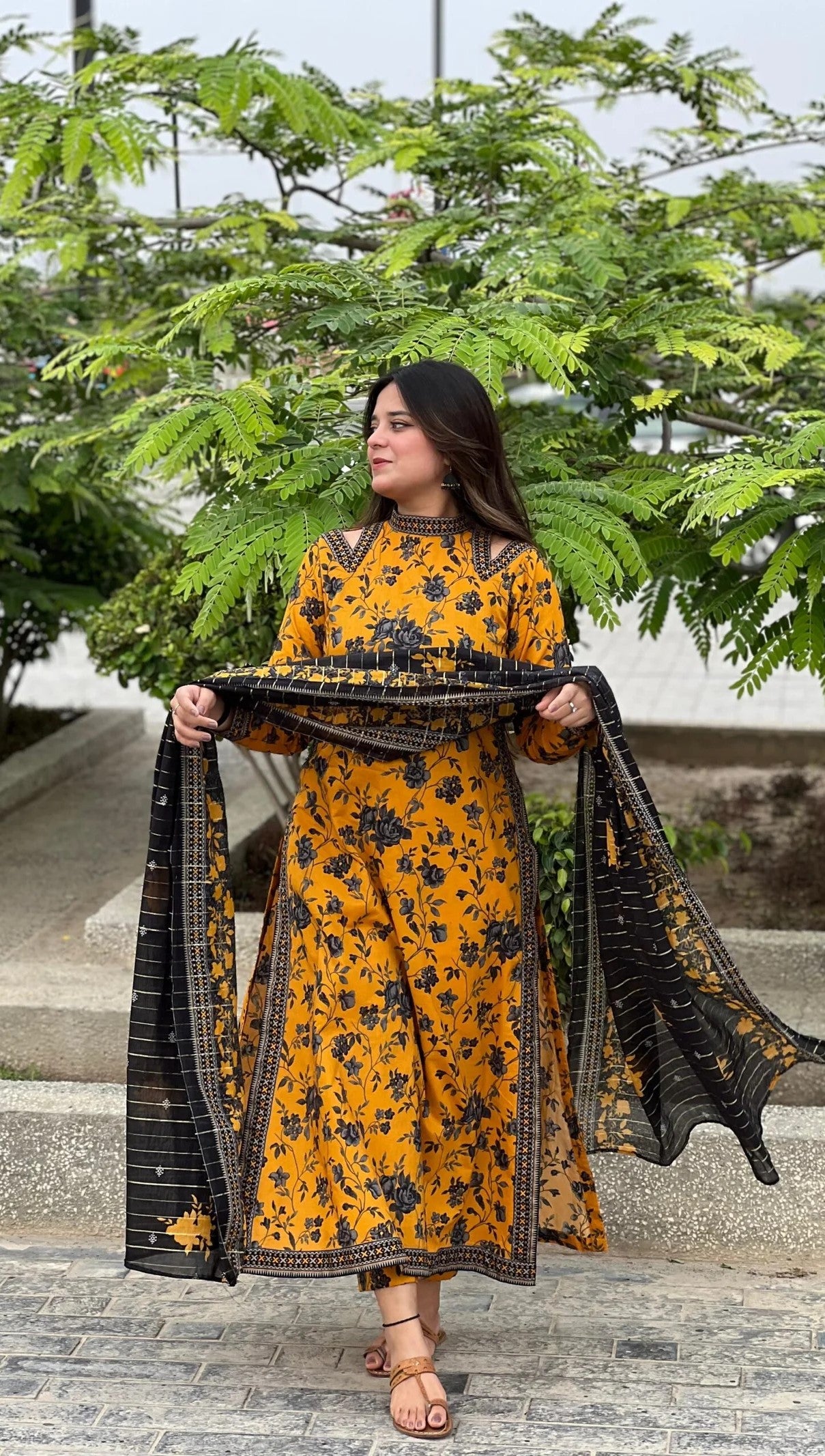3Pc Supima Lawn Suit - #41057