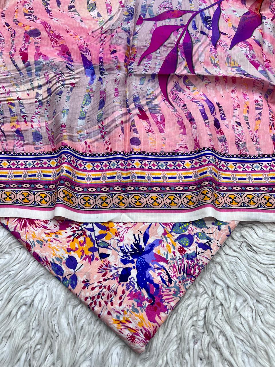 2Pc Bana Dora Kameez & Duppata Suit Vol-0069