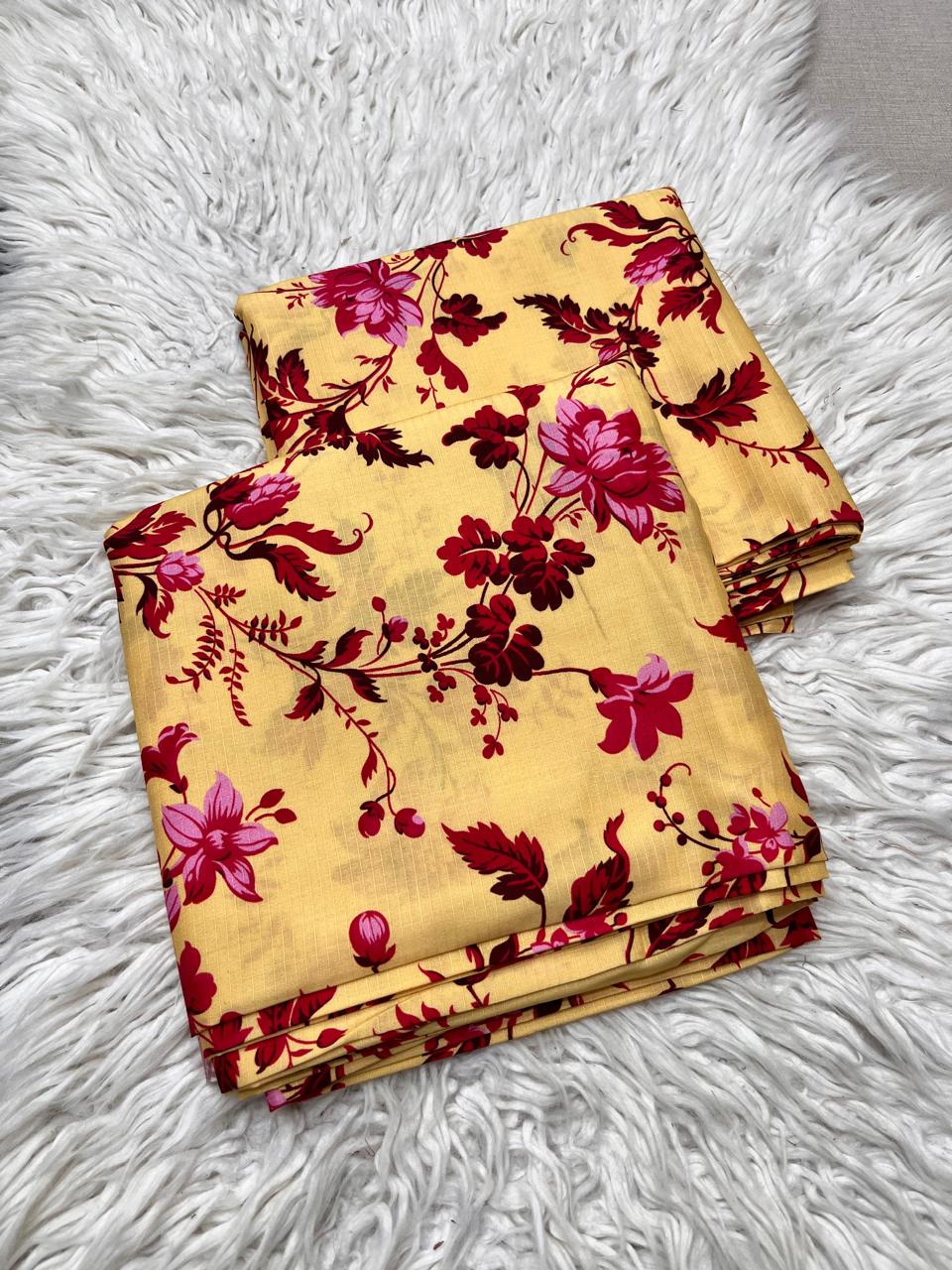 2Pc BanaDoria Linen Allover Suit - 400