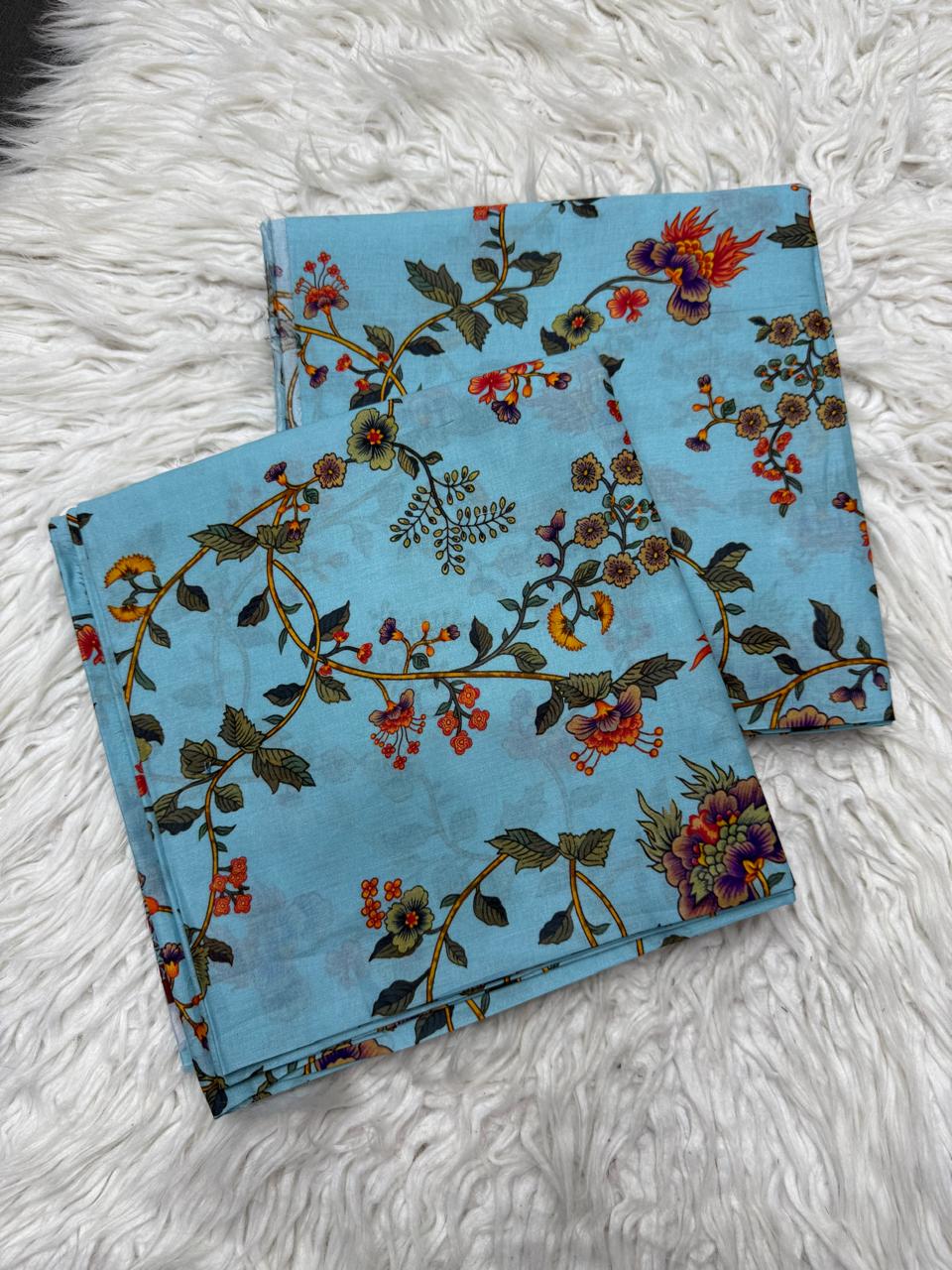 90x88 2Pc Lawn Allover Suit #804