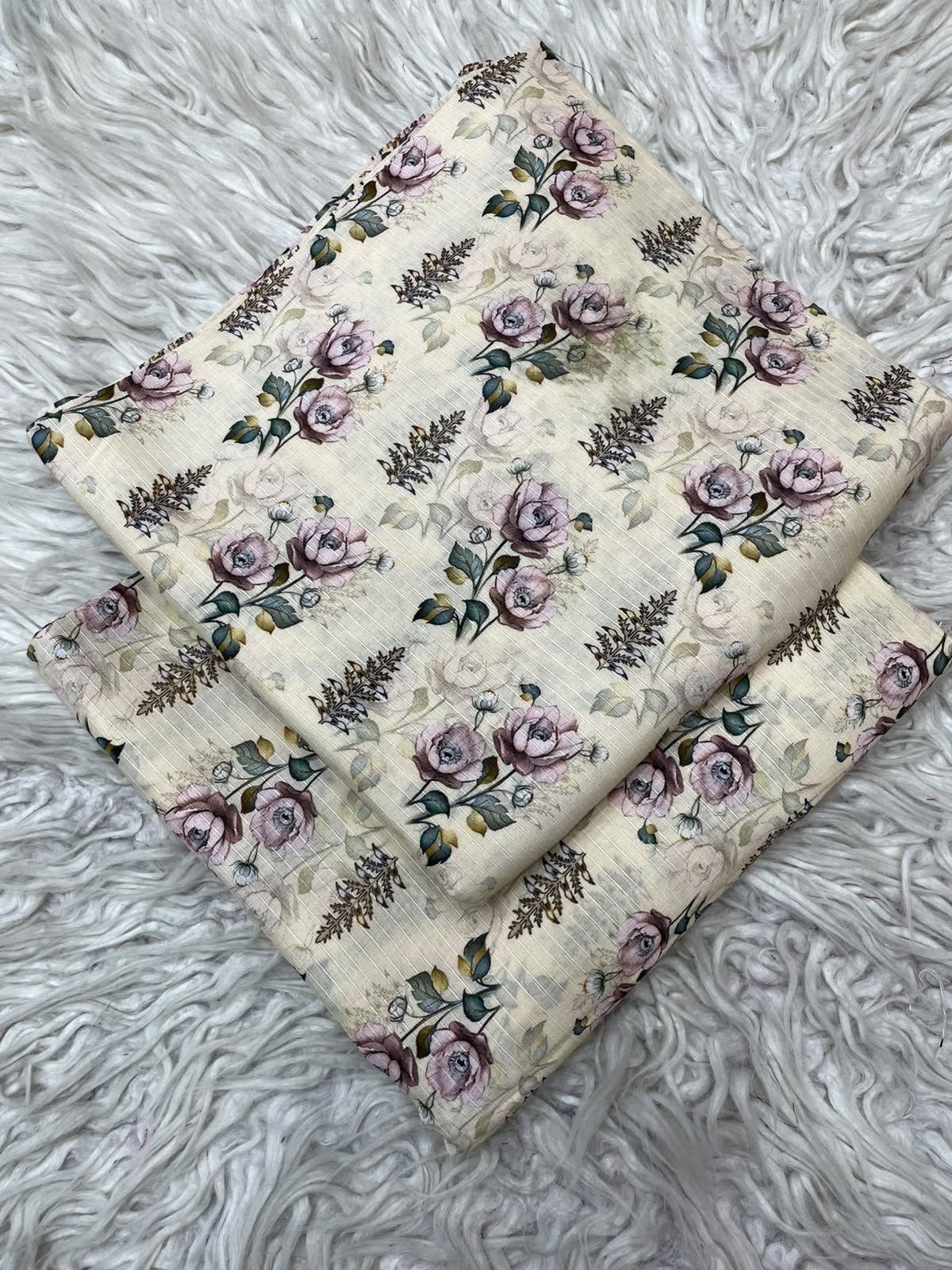 2Pc Same Printed Lawn Suit 495