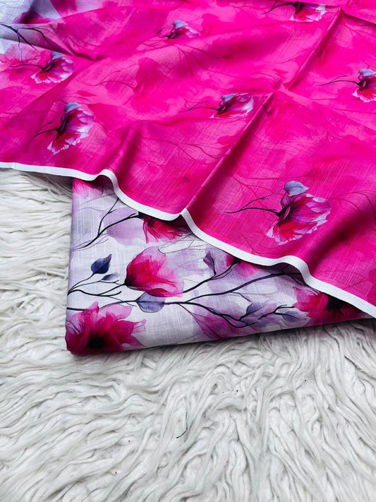 3Pc Slub Khaddar Allover Suit Vol-0117