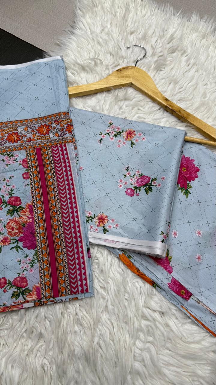 NOOR-E-JAHAN 3Pc Lawn - #34582