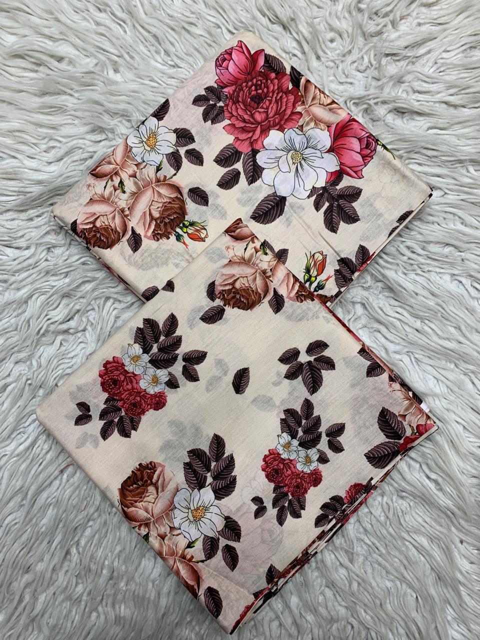 Bin Saeed 2Pc Lawn Digital Printed Unstitched Suit Vol-0159