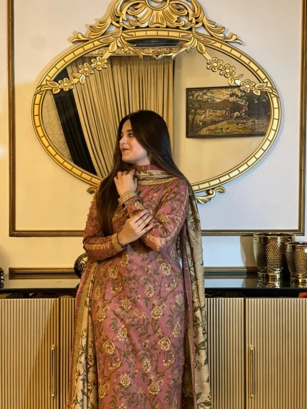 3Pc Supima Lawn Suit - #41055