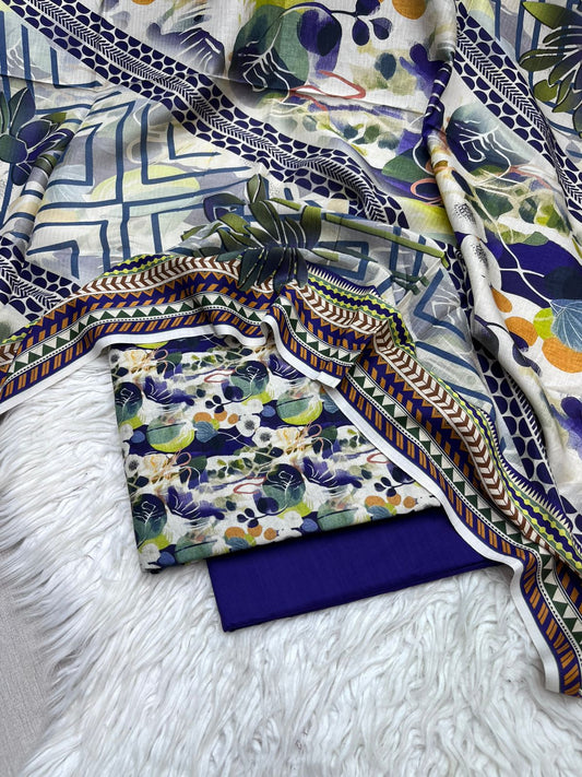 2Pc BanaDoria Kameez & Duppata Suit VOL - 0069