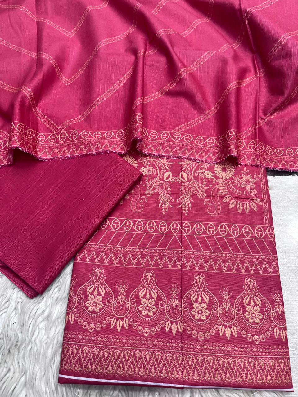 3Pc Slub Khaddar Vol-31