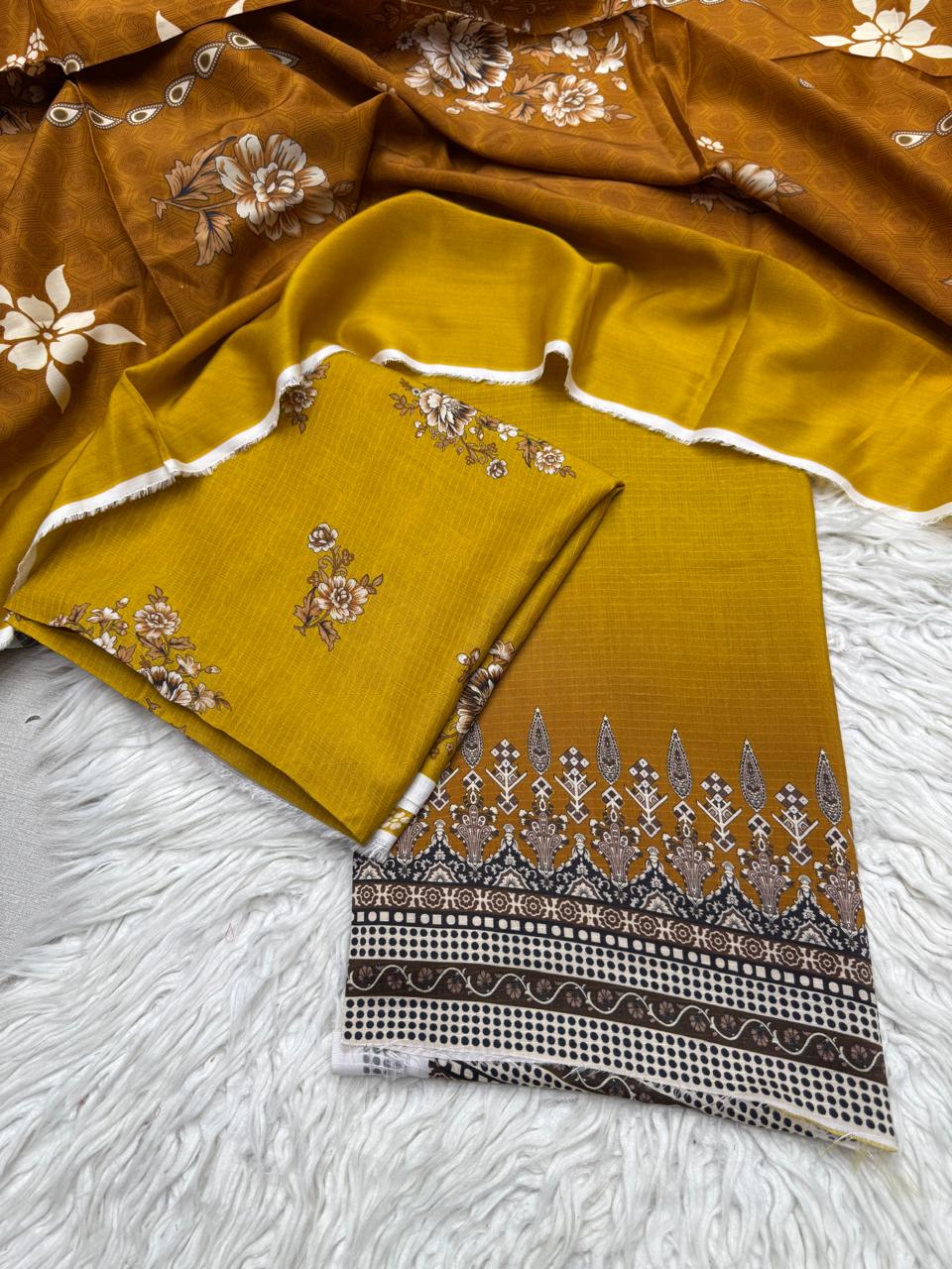 2Pc Al Karam Kameez & Dupatta - #42809