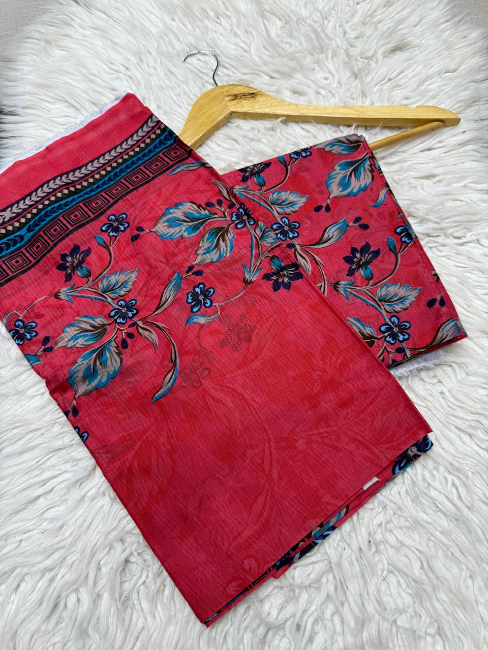 3Pc Lawn Bana Dora Suit #773