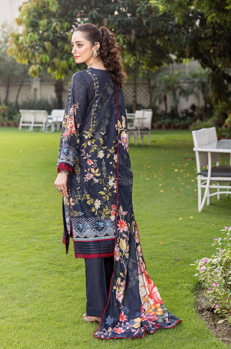 Noura - Printed - Lawn - 3pc - D103