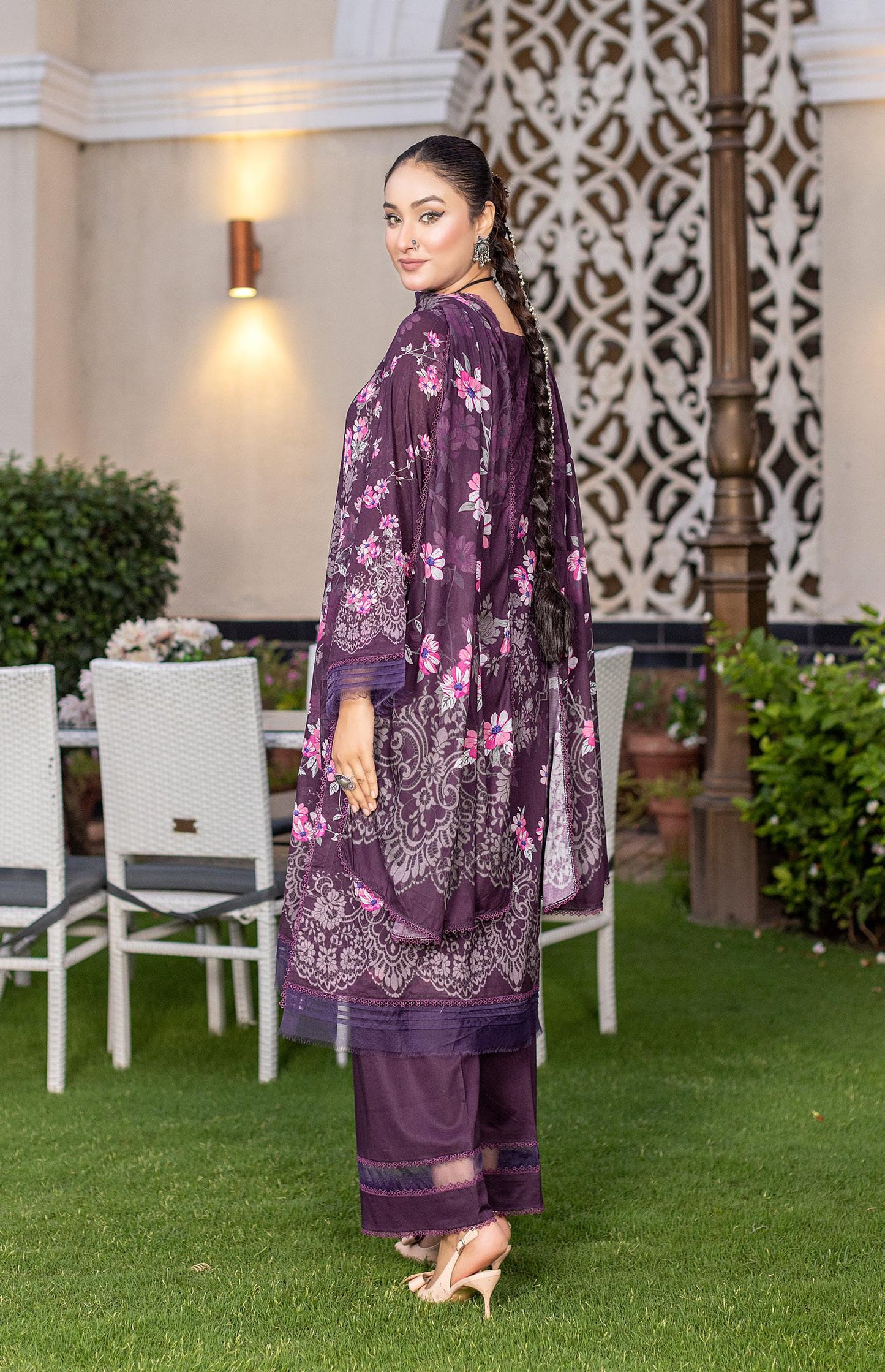 Noura 2Pc Kameez & Trouser - D107