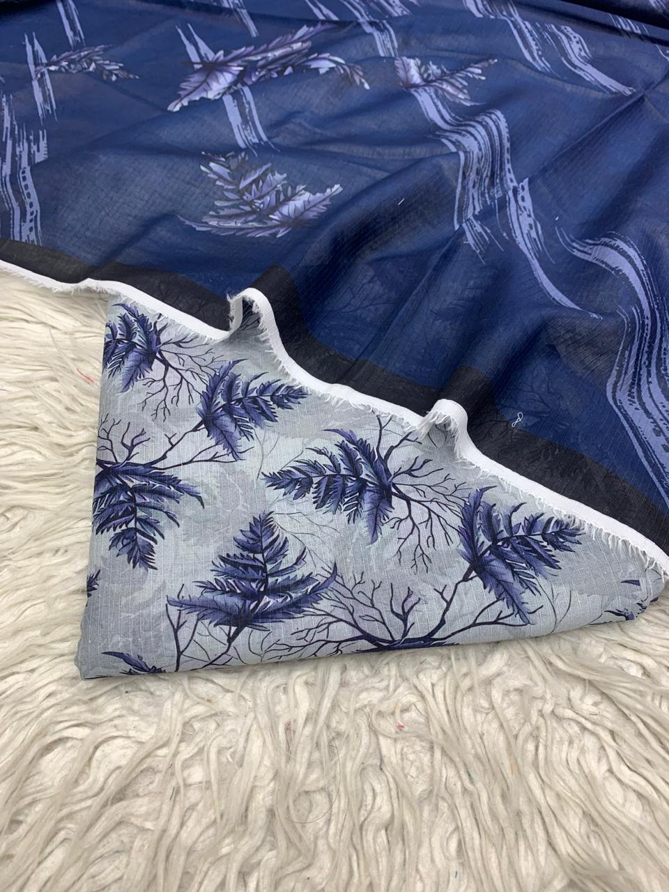 3Pc Lawn Bana Dora Suit Vol-0172