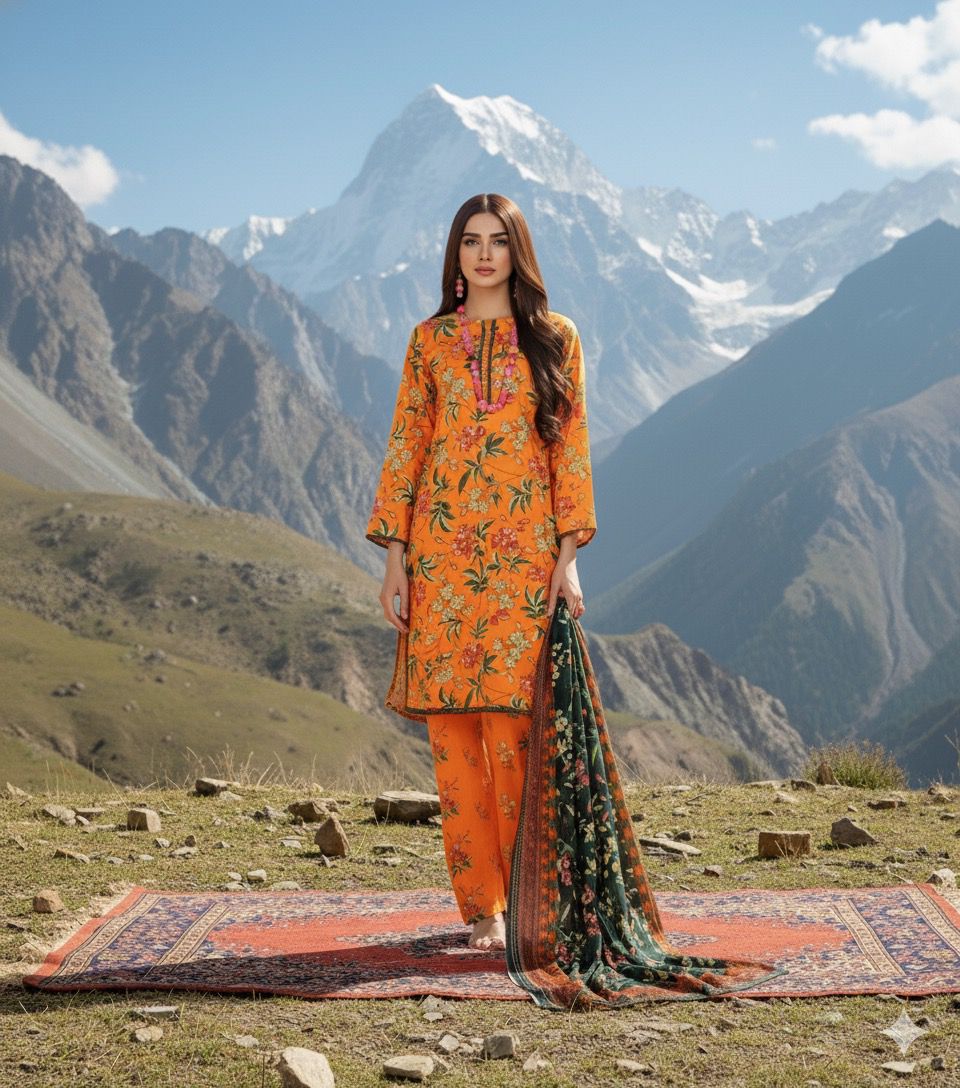 Supima 3Pc Thin Cotton D-#41054