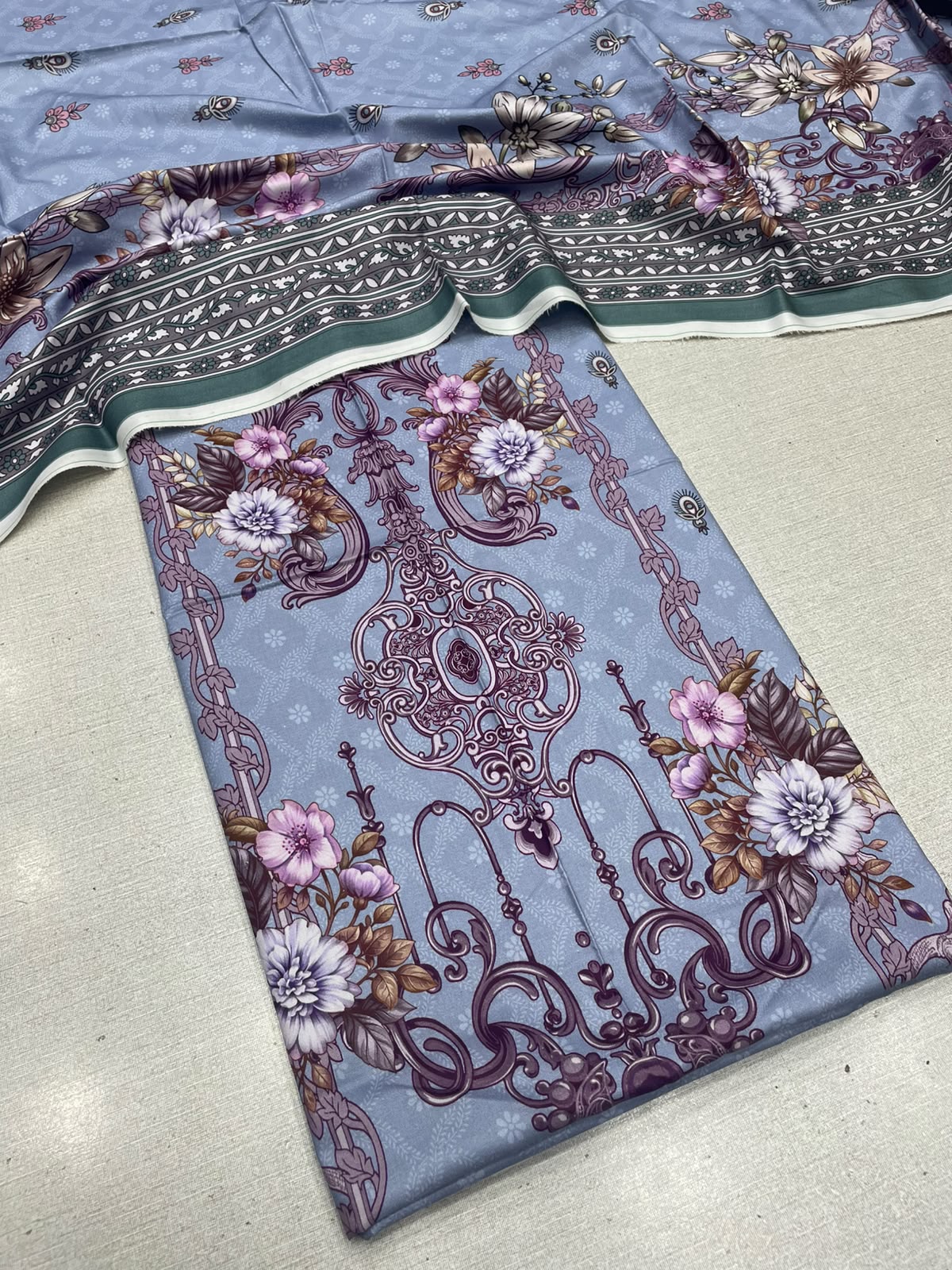 2Pc Staple Kameez & Dupatta Unstitched 63