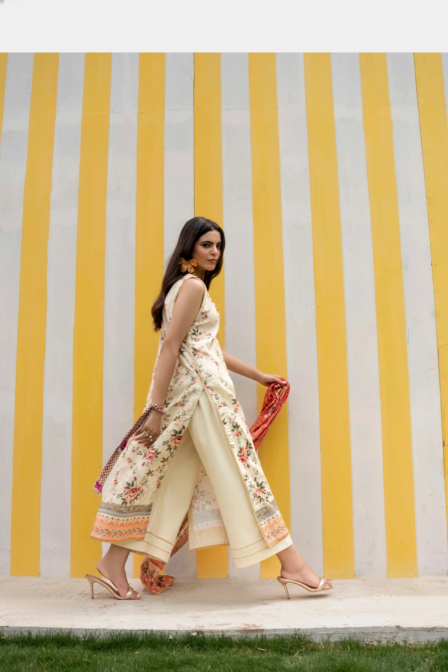 Firdous 2Pc Kameez & Trousers - D918