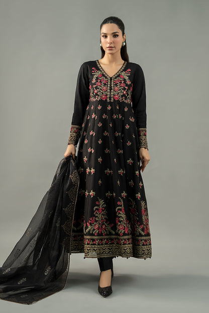 3Piece Embroidered Ricamo Dress